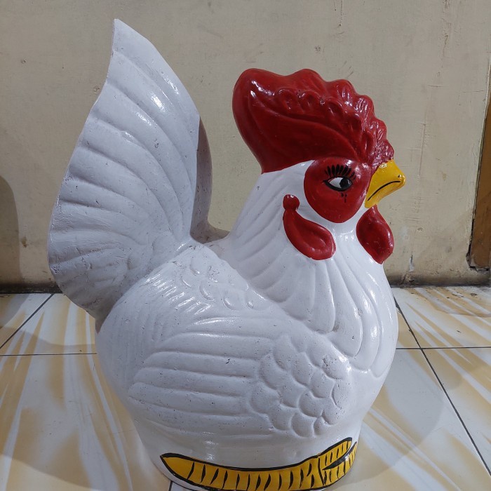 FAM - 324 CELENGAN AYAM SUPER JUMBO DARI TANAH LIAT