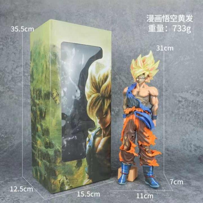 MSP Diorama Awakening Super Saiyan Goku Dragon Ball Figure