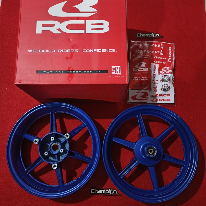 Velg RCB Racing Boy SP811 SP 811 Blue Biru Yamaha NMAX Old 2015-2019