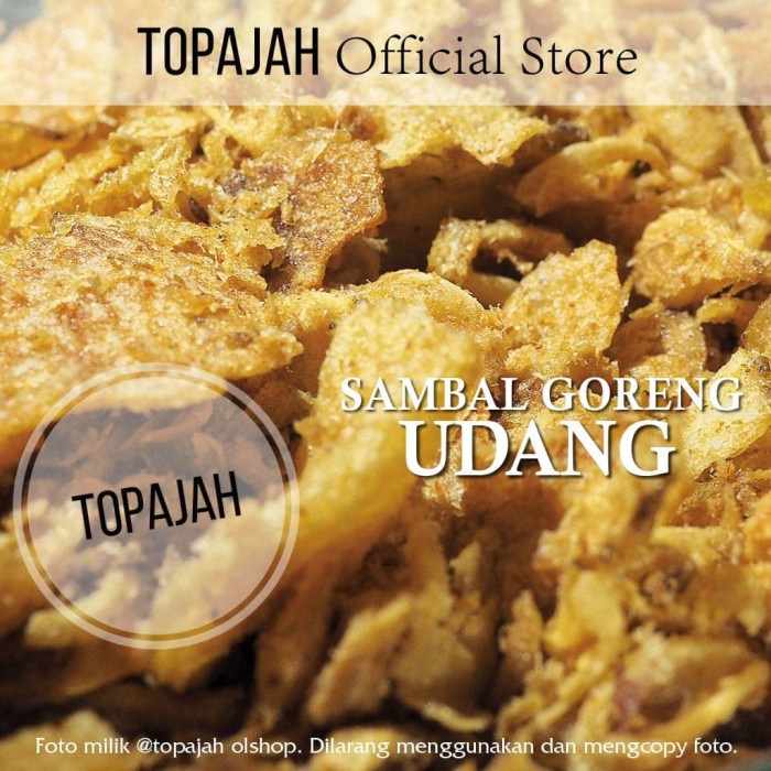 

Keripik kentang Sambal goreng udang SIE SIN 250gr