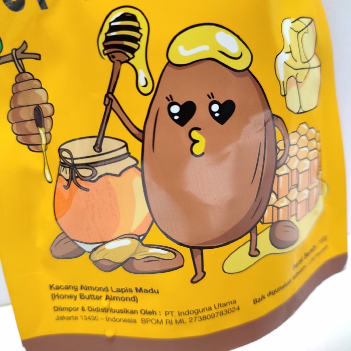 

Honey Butter Almond Nuts Holic 180gr - Kacang Lapis Madu Nutsholic