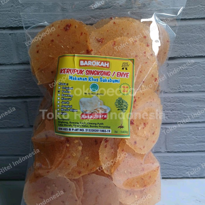 

Kerupuk Singkong Mentah/Kicimpring Singkong/Kerupuk Enye Khas Sukabumi