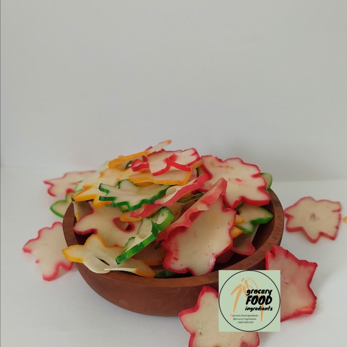 

Kerupuk bintang 1kg/ kerupuk bawang bintang mentah