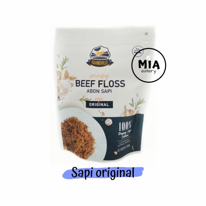 

Grandville Abon Ayam Sapi Crunchy Tanpa MSG 100 g