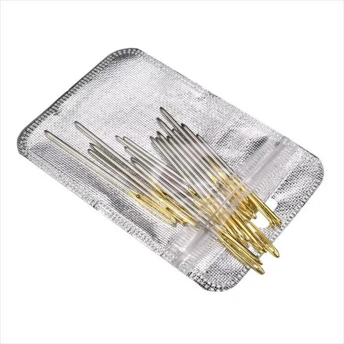 MNTB" 18PCS/SET JARUM RAJUT /JARUM SULAM / JARUM TAPESTRY UJUNG TUMPUL JSL18
