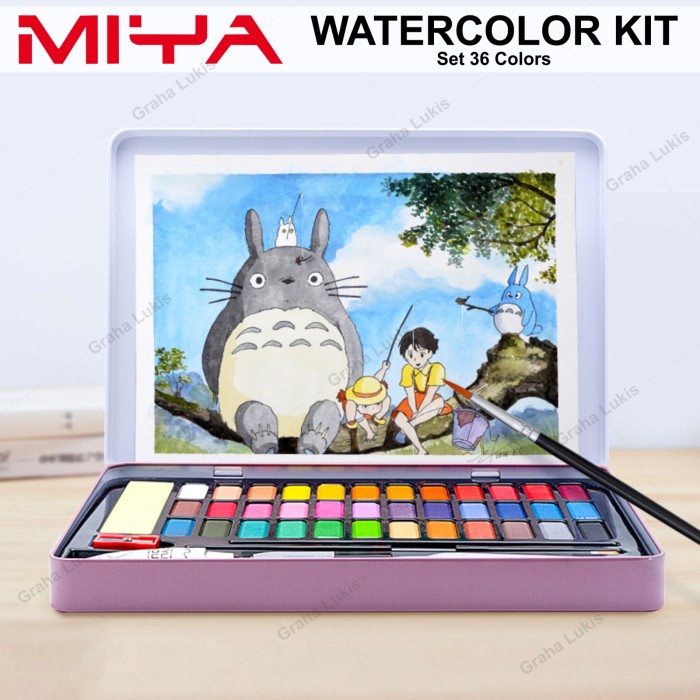 

TERLARIS MIYA HIMI KIT Watercolor / Cat Air Set 36 KIT