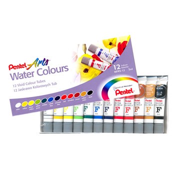 

TERLARIS Pentel Watercolour WFRS-12 Color Cat Air Warna Berkualitas