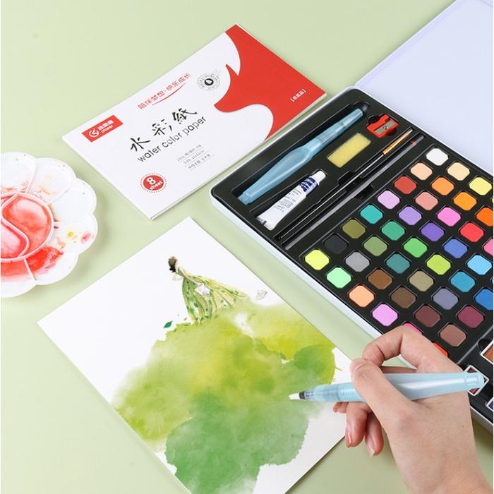 

TERLARIS CAT AIR WARNA 60 WARNA / ALAT CAT AIR WARNA PER SET ( FREE KUAS) Bolpen