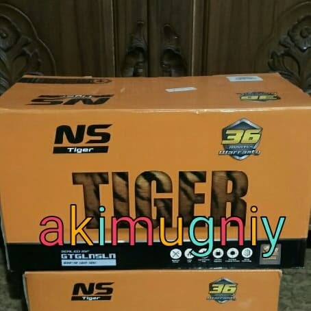 Populer Aki Ns Tiger Garansi 3 Thn Atau 36 Bln 60038 60044 Din 100 Aki Kering