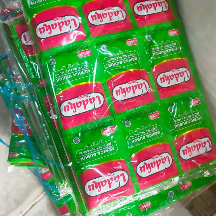 

Promo Terbatas Ladaku Merica Bubuk (Pak) Isi 6 Renceng Aman