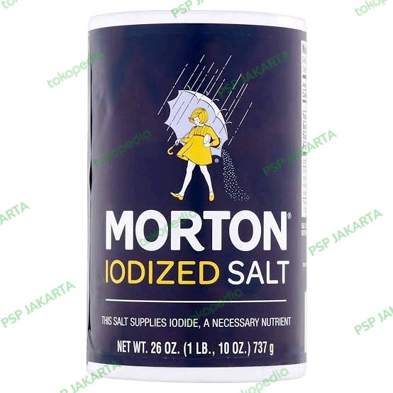 

Sale Terbatas Garam Morton Iodized 737Gr Salt Tinggi Yodium Aman