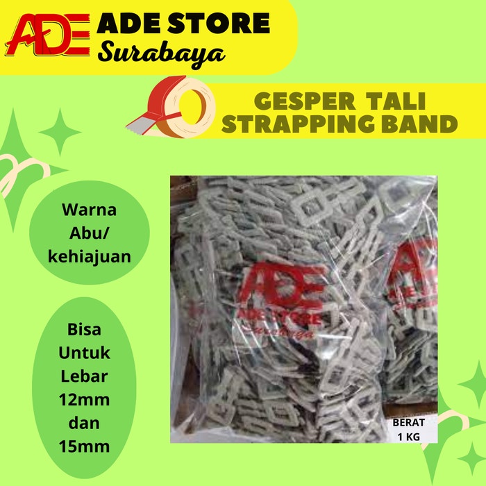 GESPER TALI STRAPPING BAND (PLASTIK)