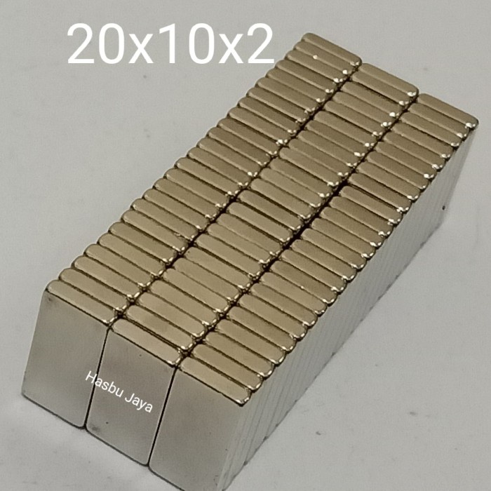 MAGNET 20X10X2MM / 20MM X 10MM X 2MM / 20*10*2MM NEODYMIUM