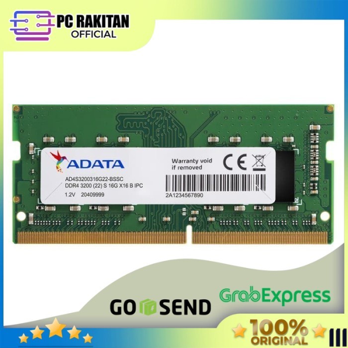Adata RAM DDR4 32GB (1x32GB) 3200MHz - SODIMM