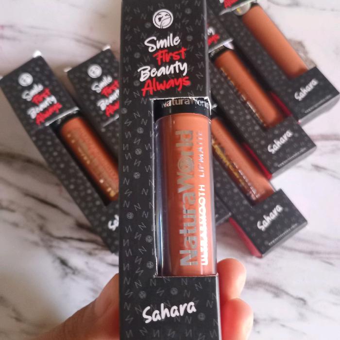 Naturaworld Lipmate Ultra Smooth Varian Sahara Lipmatte Lasting Terlaris