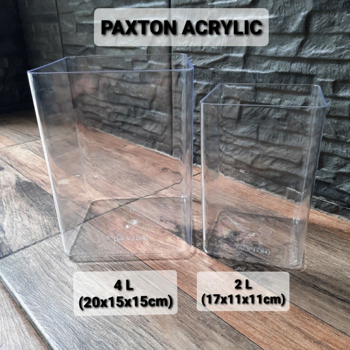 PAXTON ACRYLIC 4 LITER / TOPLES CUPANG