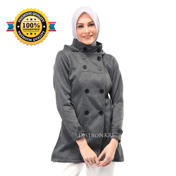 Jaket Korea Wanita Big Size Jumbo Xxl Xxxl Coat Wanita Korea Tebal Original Harga Promo