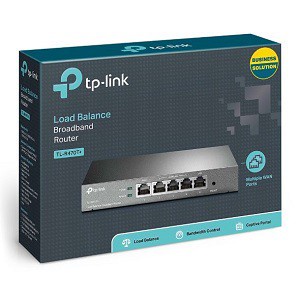 TPLink TL-R470T+ Load Balance Broadband Router R470T -JuaraNyaProduct