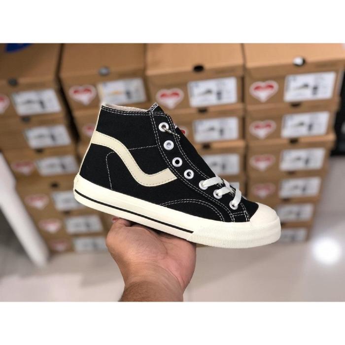 Sepatu Ventela Public High Black Natural / Ventela Public High