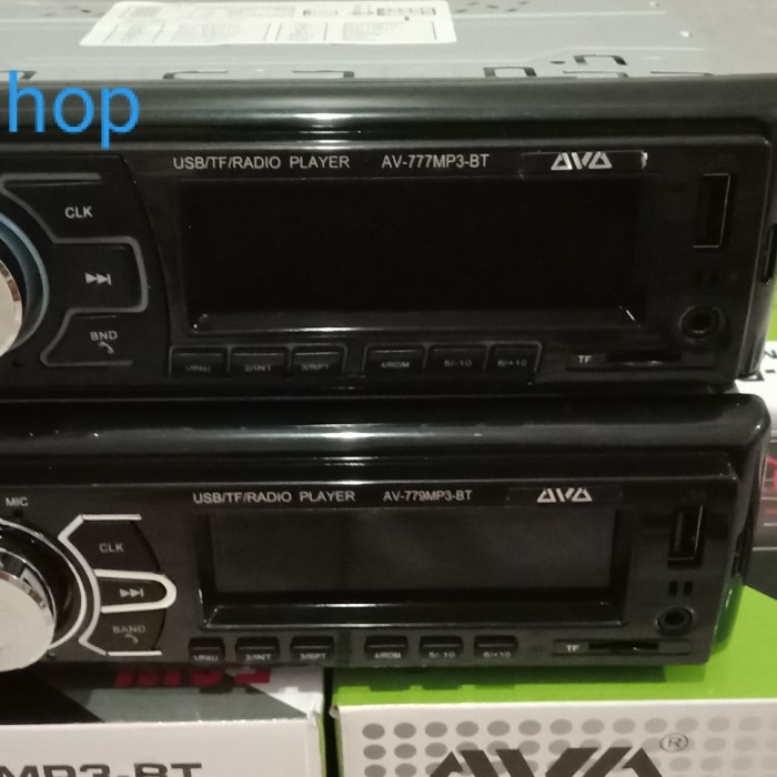 Banyak Dicari Tape Ava Av-777/779 Mp3, Usb, Mmc, Fm Radio Bluetooth High Power