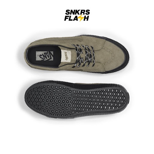 VANS Premium Sk8 Mid Reissue 83 Lx Creep Gothic Olive Sepatu Sneakers Pria - VN000CQQCUQ - Size 45