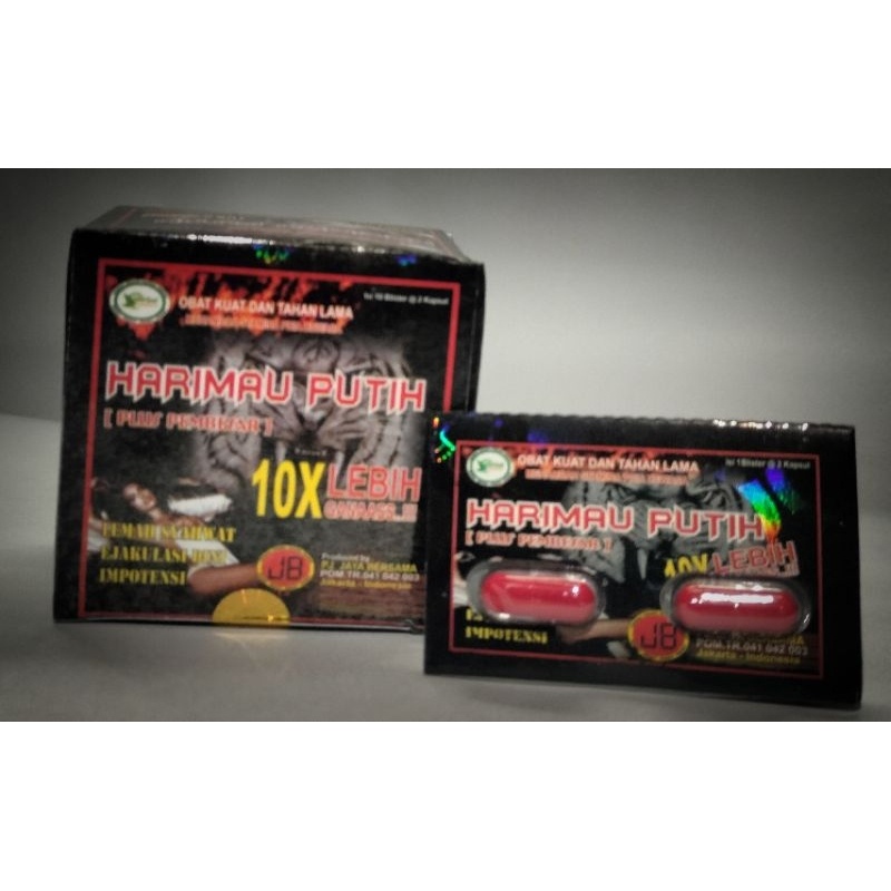 

SALE !!! HARIMAU PUTIH KAPSUL ORIGINAL READYY