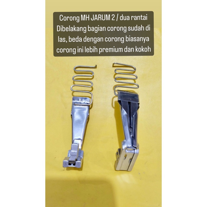 JAYAmart- Sepatu Corong MH Jarum 2 Rantai / Corong MH JARUM 2 RANTAI