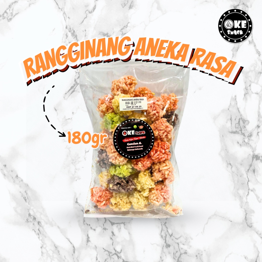 

A Rangginang Aneka Rasa Rengginang Terasi Bawang Pedas Original