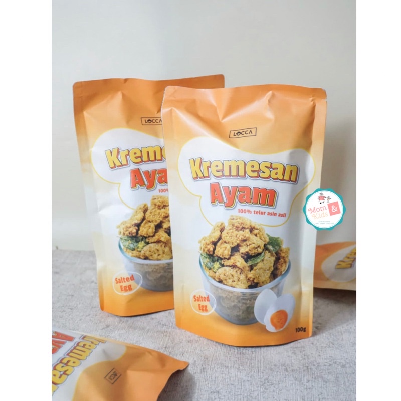 

A Locca Kremesan Ayam 100Gr Taburan Kremes Ayam Bawang Putih Oven Snack Cemilan