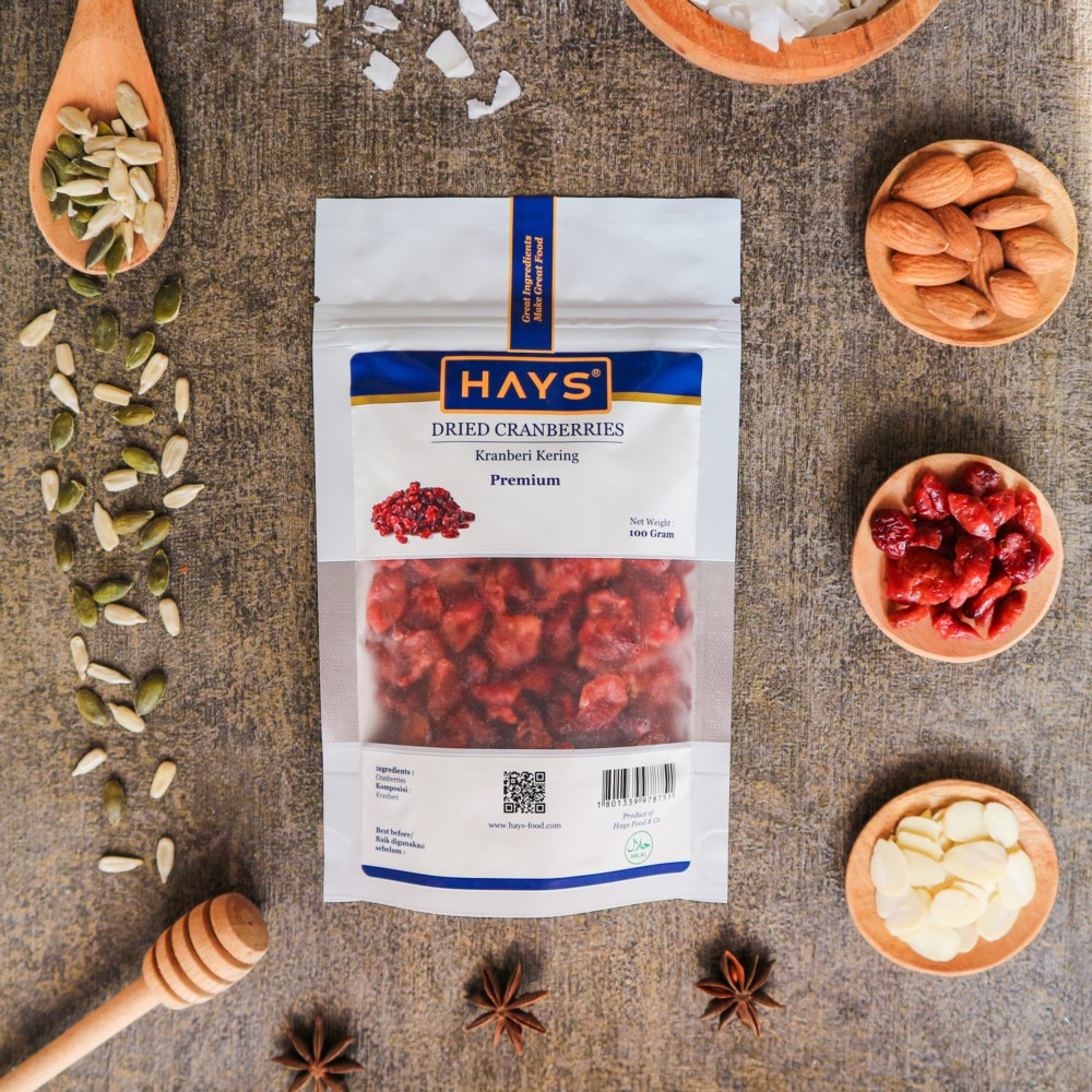 

A Dried Cranberries / Kranberi Kering / Cranberry - Hays