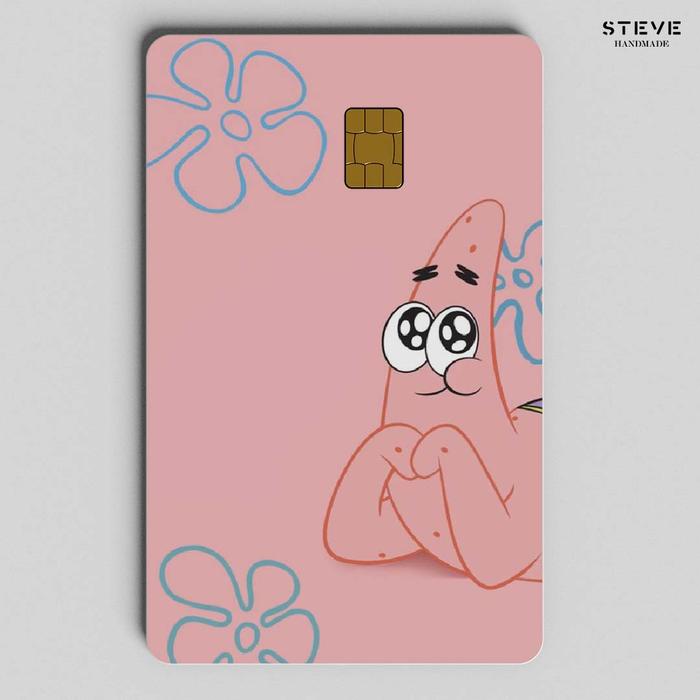 SALE  SPONGEBOB EDITION CUSTOM UV PRINT ECARD I CUSTOM KARTU ETOLL READYY