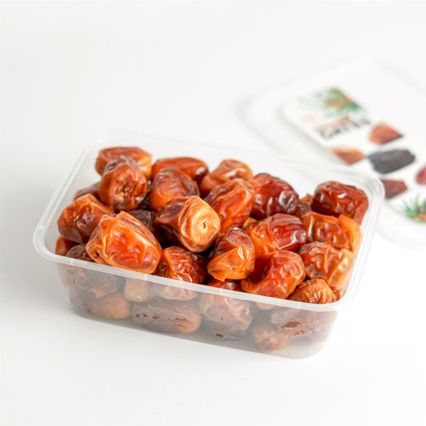 

A Kurma Sukari Thinwall 500 Gr - Kurma Raja Basah Premium Quality