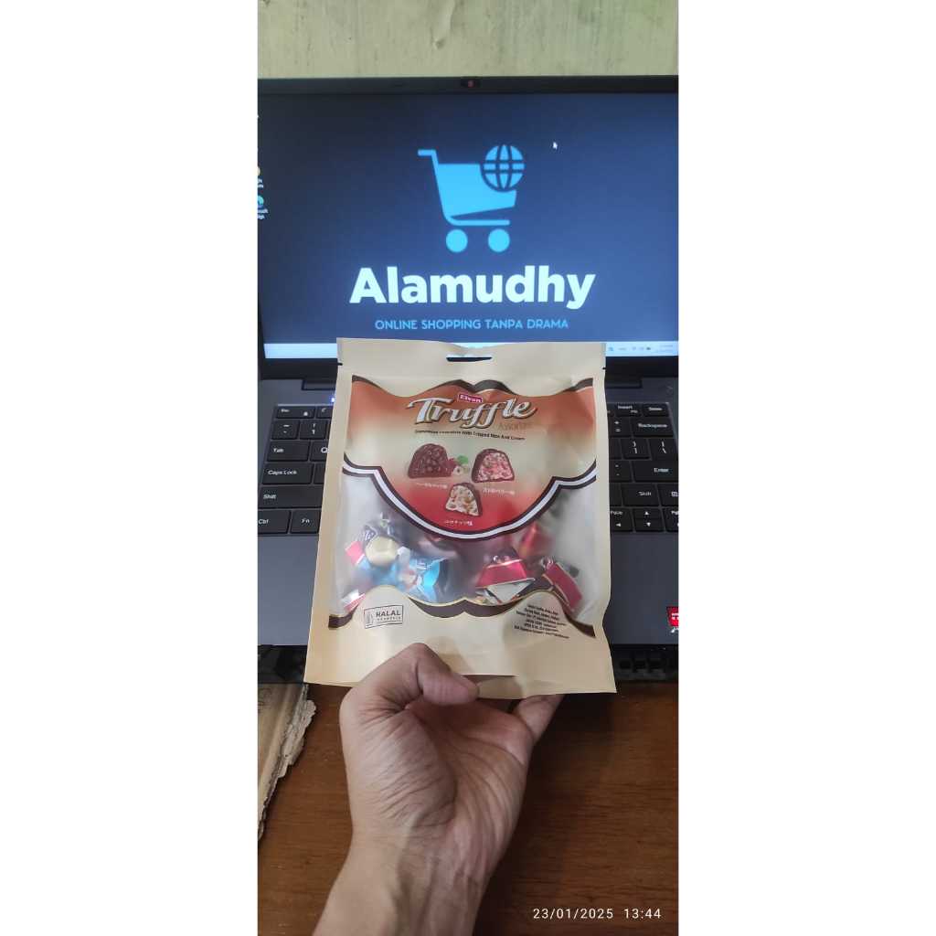 

A Elvan Truffle Chocolate 120Grtruffle 120 Gram Coklat Arab Import Turki Turkey Original