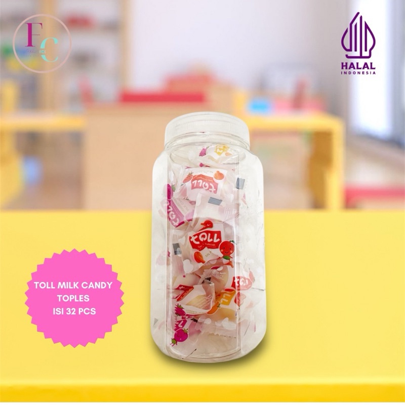 

A Permen Toll Milk Candy Toples Isi 32Pcs