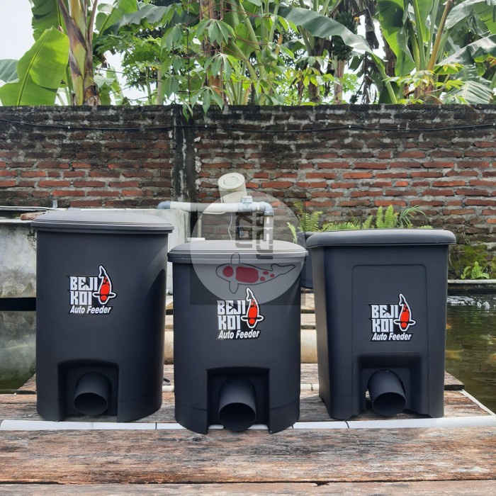 Auto Feeder Kolam Koi Pemberi Makan Otomatis Pet Feeder Autofeeder