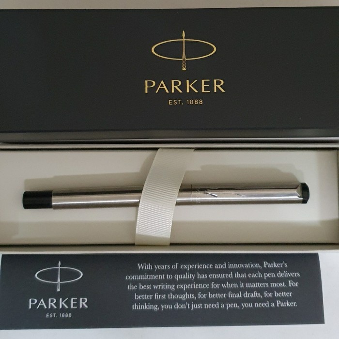 

Bolpen Pulpen Parker Vektor Roller Ball Stainless Ct (Klip Silver)