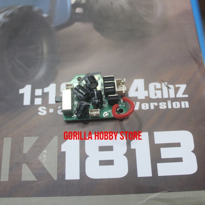 part receiver board rc car heliway 1813 no part 1811-23