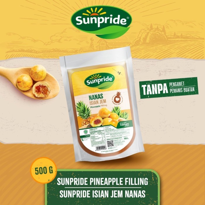 

(TopSeller) Sunpride Selai Isian Nastar Nanas 500gr Pineapple Filling