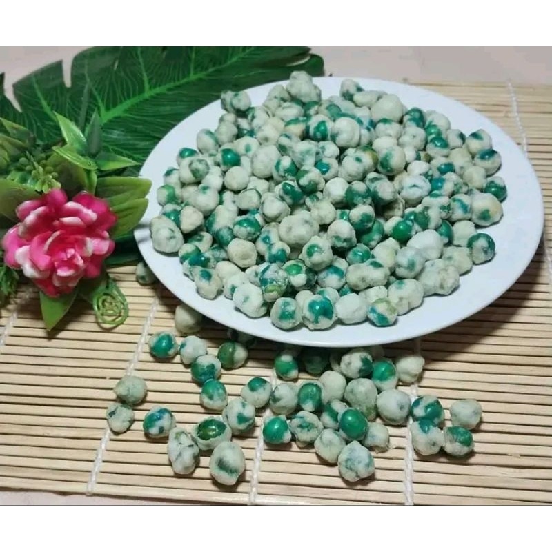 

A Kacang Tepung Jaipong 1Kg (1000Gr) / Kacang Polong Tepung/Snack Cemilan/Cemilan Murah
