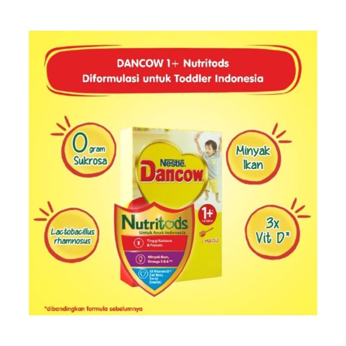 

(TopSeller) Dancow 1+ 750g Vanila Madu Dancow 1