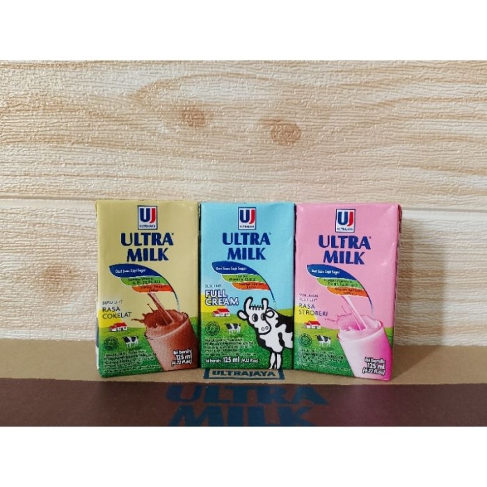 

(TopSeller) Susu UHT Ultramilk 125ml (Paket Isi 20 Pcs)
