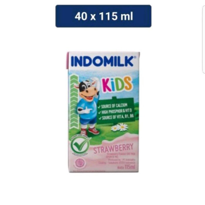 

(TopSeller) Susu Indomilk Kids 115 ML isi 40 pcs