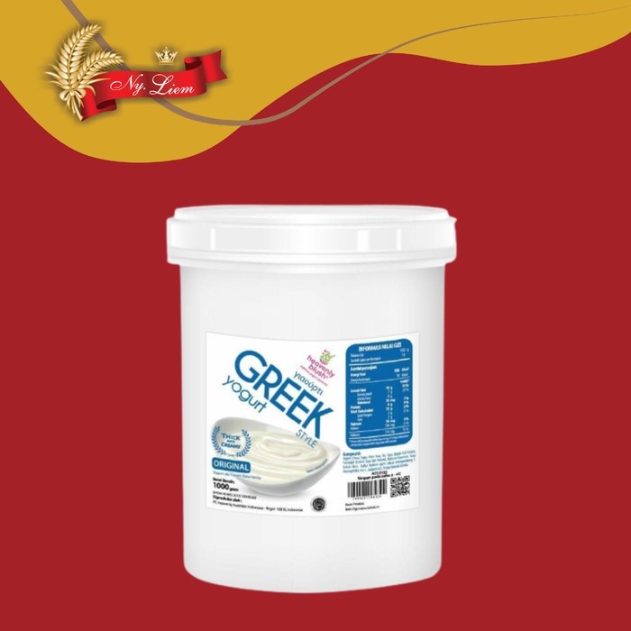 

(TopSeller) HEAVENLY BLUSH Greek Yoghurt Pail 1 kg