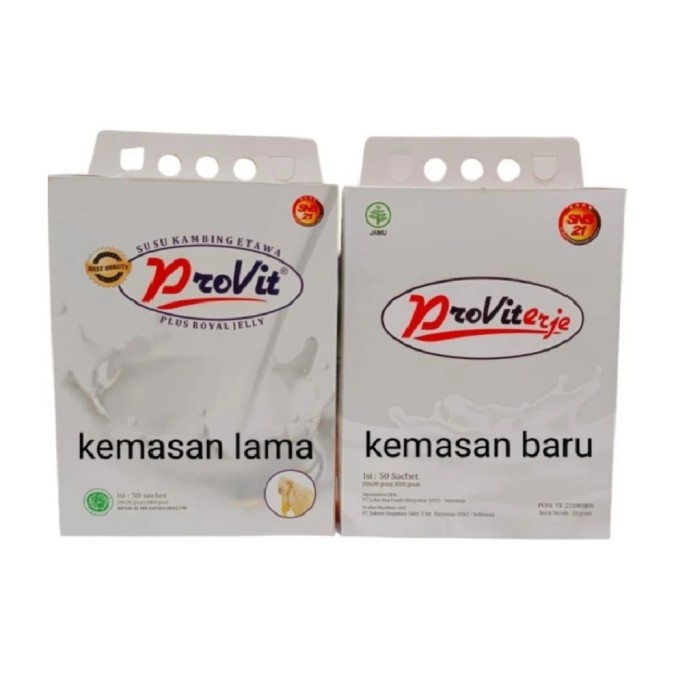 

(TopSeller) Susu Kambing Etawa Provit Original Proviterje Per 10 Sachet