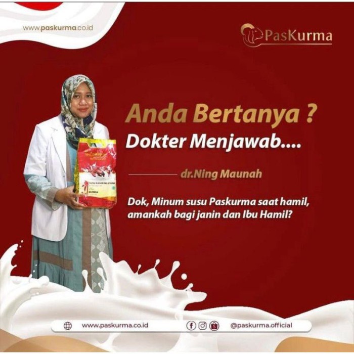 

(TopSeller) Paskurma Susu Kambing Etawa Plus Kurma Pertama Di Indonesia