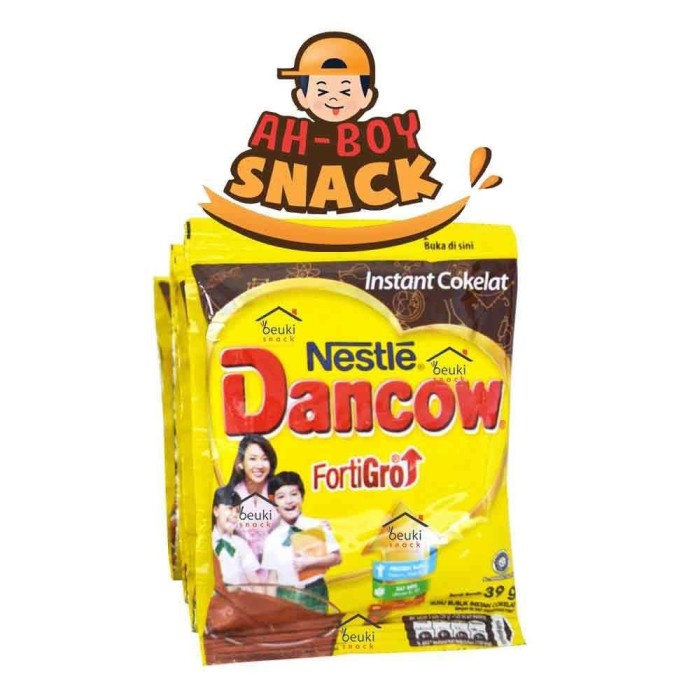 

(TopSeller) DANCOW FORTI GRO [COKLAT] RENCENGAN 10 SACHET X 39 GRAM - COKLAT
