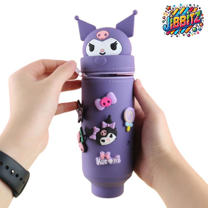 

Kotak Pensil Silikon Jibbitz Wanita Dan Anak Karakter Cute