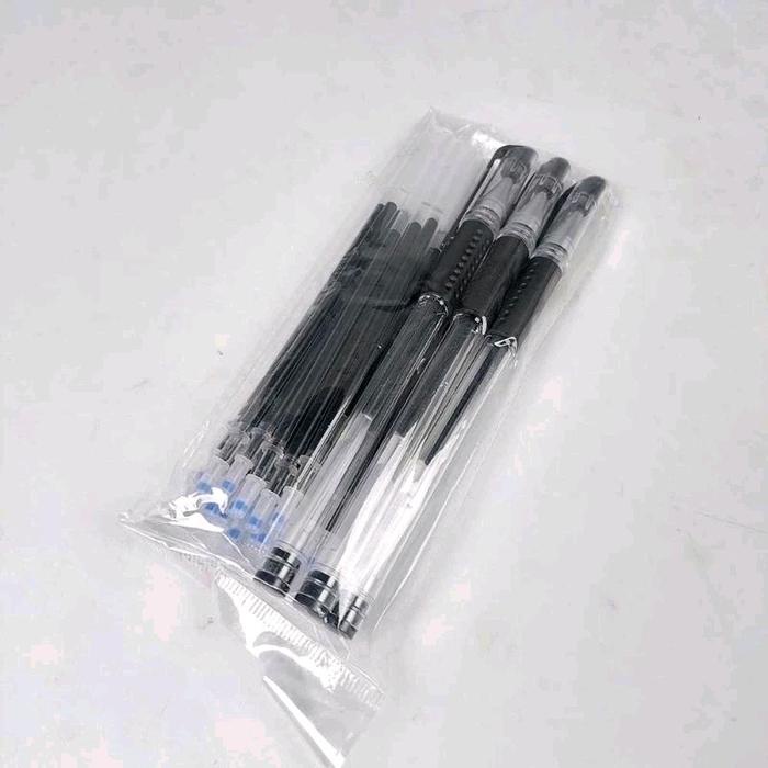 

Kissbuty Pulpen Gel 0.5Mm Isi Ulang Dengan Tinta Refill 20 Pcs Kb13Cm