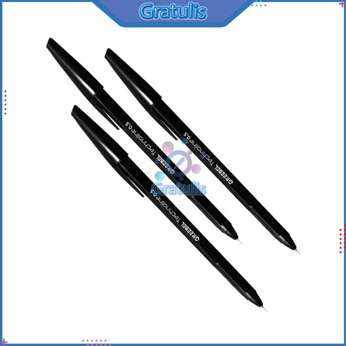 

Pulpen Technoline Greebel [12+1 Pcs] / Ballpoint Pena Pen [0.5 Mm/1 Pack] / Pena / Bulpen 1 Pack /
