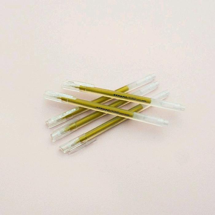 

Gellpen White And Gold/ Pulpen Putih Dan Emas